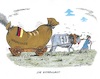 Cartoon: Belastung für die EU (small) by mandzel tagged wissing,deutschland,klima,co2,verbrenner,extrawurst