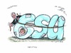 Cartoon: CSU Parteitag (small) by mandzel tagged csu,parteitag,seehofer,merkel,zusammenhalt