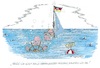 Cartoon: Das Wasser bis zum Halse (small) by mandzel tagged deutschlan,untergang,hochwasser,ampel,unfähigkeit