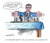 Cartoon: De Maizieres neue Entscheidung (small) by mandzel tagged verteidigungsminister,drohnenskandal,schachspiel,bauernopfer