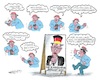 Cartoon: Deutschland sucht Freiwillige (small) by mandzel tagged deutschland,verteidigung,kriegsfähigkeit,freiwilligkeit,bundeswehr
