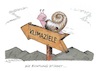Cartoon: Deutschland trödelt (small) by mandzel tagged deutschland,klimaziele,ampel,co2,energie,finanzen,umwelt