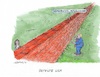 Cartoon: Eine Mauer teilt die USA (small) by mandzel tagged usa,trump,pelosi,republikaner,demokraten