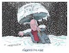 Cartoon: Eine schwere Last (small) by mandzel tagged scholz,unwetter,ampel,deutschland,finanzen,wirtschaft,haushalt