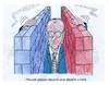 Cartoon: Eingemauert (small) by mandzel tagged merz,kanzler,deutschland,linke,afd,politik