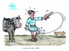 Cartoon: Europa schädigt sich selbst (small) by mandzel tagged sanktionen,europa,russland,ukraine