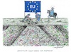 Cartoon: Europas Werte (small) by mandzel tagged eu,korruption,brüssel,kaili,katar,geldsummen,rechtsstaatlichkeit,ermittlungen