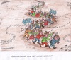 Cartoon: Gehampel statt klarer Linie (small) by mandzel tagged asyl,flüchtlingspolitik,merkel,gehampel,karneval,narren