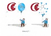 Cartoon: Geplatzter Flüchtlingsdeal (small) by mandzel tagged erdogan,flüchtlinge,türkei,europa,krieg,syrien,idlib
