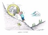 Cartoon: Griechenlands Euro-Krise (small) by mandzel tagged eurokrise,griechenland,merkel,sisyphos,grexit