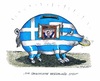 Cartoon: Griechische Regierung steht (small) by mandzel tagged griechische,regierung,sparschwein,euro