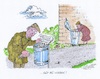 Cartoon: Hochkonjunktur (small) by mandzel tagged konjunktur,wirtschaft,deutschland,armut,wachstum
