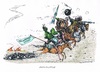 Cartoon: IS auf dem Vormarsch (small) by mandzel tagged is,apokalypse,ausbreitung,terrorismus