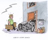 Cartoon: ...jetzt kanns weitergehen ! (small) by mandzel tagged merkel,urlaub,problemberg,rückkehr