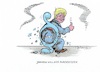 Cartoon: Jonnsons Brexit (small) by mandzel tagged großbritannien,premierminister,brexit,johnson,eu