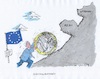 Cartoon: Juncker will den Euro für alle (small) by mandzel tagged eu,juncker,euro,unionswährung,vereinheitlichung,sisyphos