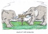 Cartoon: Kaschmir-Konflikt (small) by mandzel tagged indien,pakistan,kaschmir,konflikte,atomwaffen,kriegsgefahr