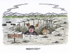 Cartoon: Konjunktur im Tief (small) by mandzel tagged konjunktur,sommerloch,tiefstand