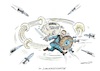 Cartoon: Lindner in Verteidigungsposition (small) by mandzel tagged lindner,schuldenbremse