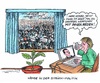 Cartoon: Merkel will mit Assad verhandeln (small) by mandzel tagged assad,merkel,verhandlungen,syrien,flüchtlinge,krieg,lager,asyl,geld
