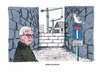 Cartoon: Nahost-Krise (small) by mandzel tagged nahost,friedensprozess,siedlungsbau,steinmeier