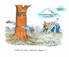 Cartoon: Neues NPD-Verbot (small) by mandzel tagged npd,verbot,politiker,säge