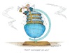 Cartoon: Neugestaltung des Erdballs (small) by mandzel tagged trump,europa,zölle,politik,grönland