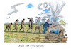 Cartoon: ...nicht mehr zu retten? (small) by mandzel tagged klima,demonstrationen,co2,energie,umwelt,katastrophen,evolution,untergang