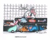 Cartoon: Oberflächliche Fleischkontrolle (small) by mandzel tagged pferdefleisch,rindfleich,betrug,mangelhafte,kontrolle
