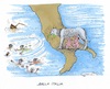 Cartoon: Rom und die Flüchtlinge (small) by mandzel tagged italien,rom,asyl,flüchtlinge,europa,ablehnung,mittelmeer,ertrinkende