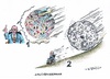 Cartoon: Schäubles verbale Entgleisung (small) by mandzel tagged flüchtlinge,schäuble,lawine,kritik,stimmungsmache