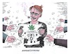 Cartoon: Teil-Legalisierung (small) by mandzel tagged lauterbach,gesetzentwurf,cannabis,legalisierung,kritik,polizei,länder