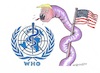 Cartoon: Trump droht (small) by mandzel tagged corona,pandemie,panik,chaos,hysterie,pleiten,trump,who,drohungen,china,zahlungsstopp
