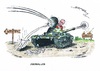 Cartoon: Ukraine Krise (small) by mandzel tagged ukraine,putin,militäraktionen,separatisten,krieg