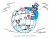 Cartoon: USA hören die Welt ab (small) by mandzel tagged spionage,usa,erdball,spionageabwehr,schlaf
