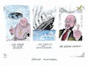 Cartoon: Was man so meint... (small) by mandzel tagged schulz,groko,spd,jusos,koalition,csu,cdu