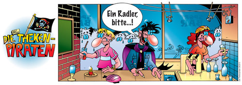 Cartoon: Die Thekenpiraten 36 (medium) by stefanbayer tagged theke,piraten,thekenpiraten,bar,lounge,club,bestellung,sport,rad,radfahren,radfahrer,radler,fahrräder,vampir,blut,stefan,bayer,stefanbayer,freizeit,angst,durst,nachtgestalt,sportler,sportsbar