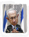 Cartoon: Benjamin Netanyahu (small) by rocksaw tagged benjamin,netanyahu