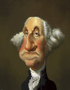 Cartoon: George Washington (small) by rocksaw tagged caricature george washington