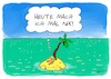 Cartoon: Nix tun (small) by Holga Rosen tagged insel,robinson,gestrandet,nix