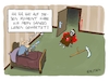 Cartoon: Warten auf den Tod (small) by Holga Rosen tagged tod,warten,leben