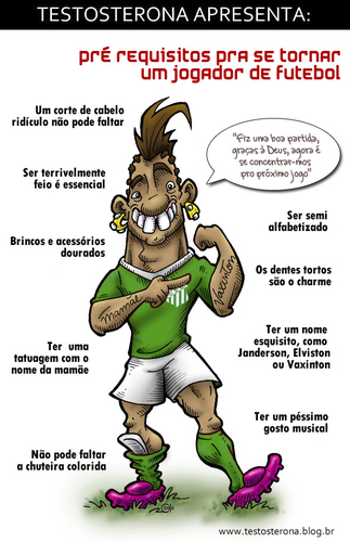 Cartoon: Football Soccer Player (medium) by Odiconan tagged soccer