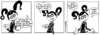 Cartoon: Donna Chaotic - Weird (small) by gothink tagged comic,strip,goth,punk,rock,metal,alternative,underground,horror,music,girl,teen,weird,peer,pressure