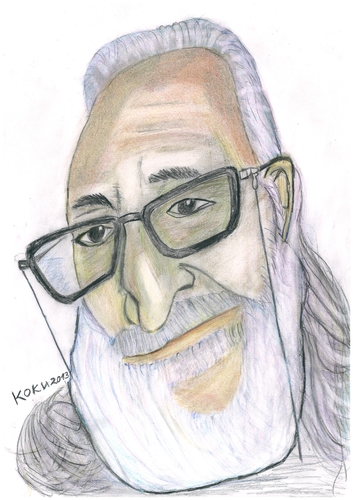 Cartoon: Oktemer Koksal 1 (medium) by Kostadin tagged portrait