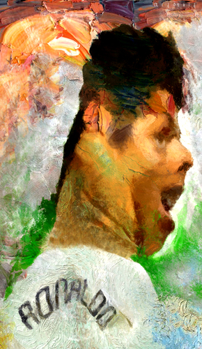 Cartoon: cristiano ronaldo (medium) by allan mcdonald tagged deporte