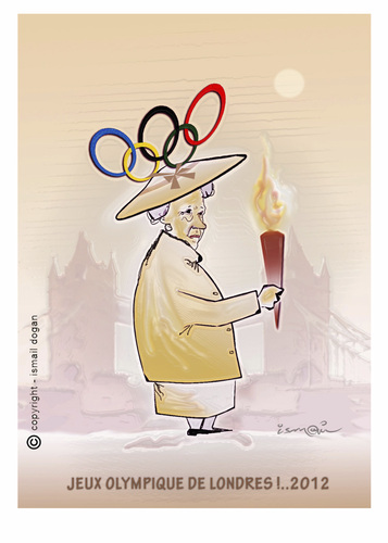 Cartoon: Jeux Olympique de Londres  2012 (medium) by ismail dogan tagged 2012,londres,olympique,jeux