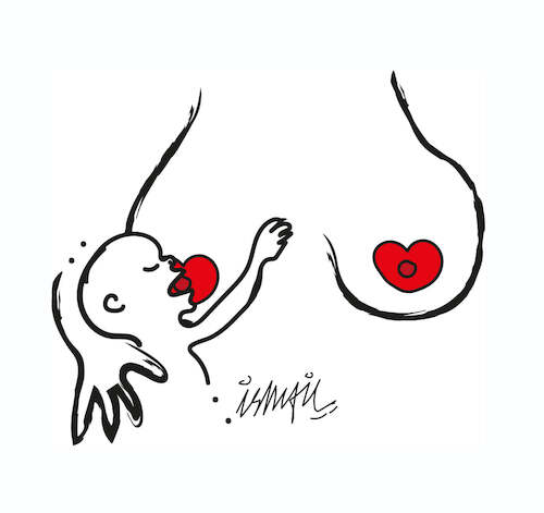 Cartoon: Mother s Day (medium) by ismail dogan tagged mother,day
