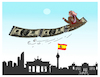 Cartoon: Juan Carlos (small) by ismail dogan tagged juan,carlos