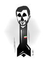 Cartoon: MAHMOUD AHMADINEJAD !.. (small) by ismail dogan tagged mahmoud,ahmadinejad