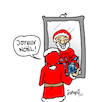 Cartoon: Merry Christmas (small) by ismail dogan tagged merry,christmas